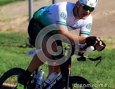 Hotter Than Hell Cyclist 2018 Editorial Stock Photo