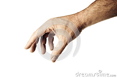 Male hand Stock Photo