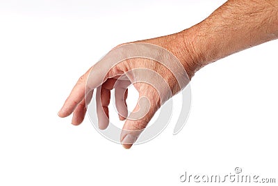 Male hand Stock Photo