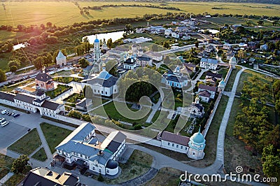 Male monastery Optina Pustyn in Russia Stock Photo