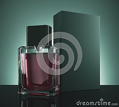 Male perfume fashion concept Stock Photo