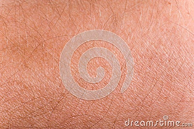 Male skin closeup Stock Photo