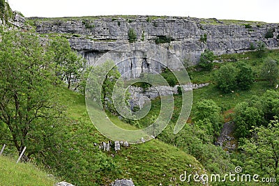 Malham Cove, Malhamdale, Yorkshire Dales, England, UK Stock Photo