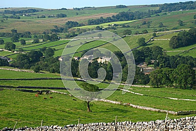 Malhamdale in North Yorkshire. Stock Photo