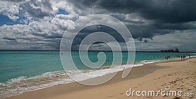 Malibu Beach Stock Photo