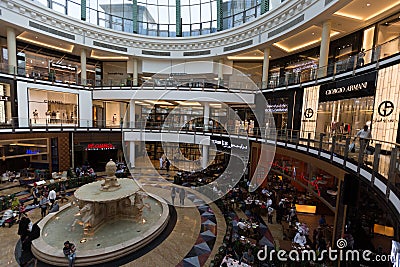 Mall of the Emirates in Dubai, United Arab Emirates Editorial Stock Photo