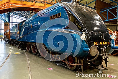 Mallard steam train Editorial Stock Photo