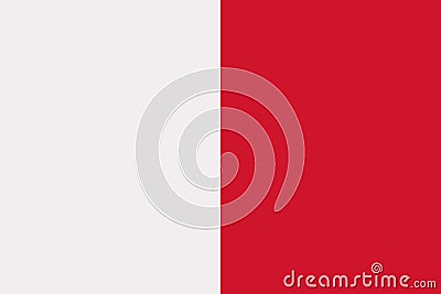 Malta flag vector Vector Illustration
