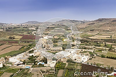 Malta landscape Stock Photo