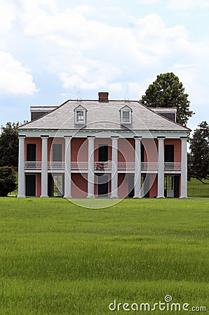 Malus-Beauregard House at Chalmette Battlefield Editorial Stock Photo