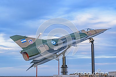 Malvinas War Monument, Puerto San Julian, Argentina Editorial Stock Photo