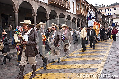 The Festival of Paucartambo in Cusco, Peru Editorial Stock Photo