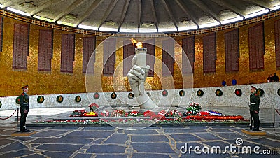 Mamaev Kurgan - Volgograd Editorial Stock Photo