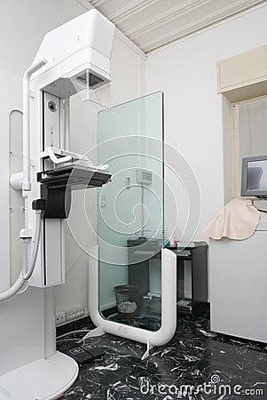 Mammography Radiographic Unit Stock Photo