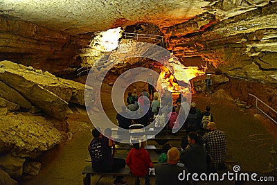 Mammoth Cave National Park, USA Editorial Stock Photo