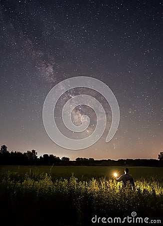 The Night Watcher Editorial Stock Photo