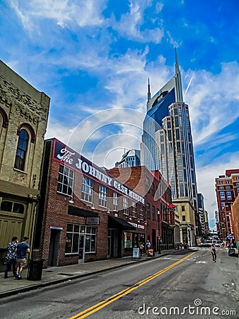 The Man in Black - Johnny Cash Museum - Nashville, TN Editorial Stock Photo