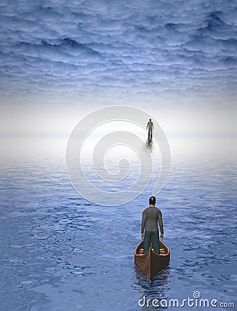 Soul Journey Stock Photo