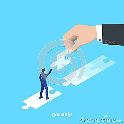 get help Vector Illustration