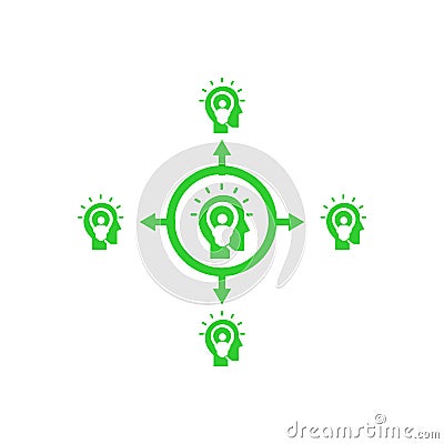 man, call, head phone, 24 hours support, custom care , business customer support service team green color icon Vector Illustration
