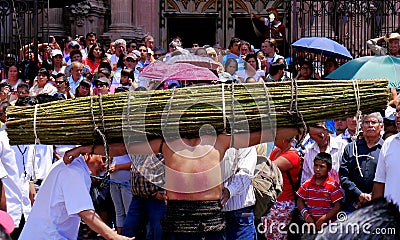 Holy Week in Mexico Editorial Stock Photo