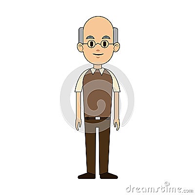 Man cartoon icon Vector Illustration