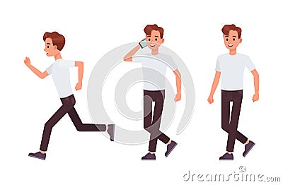 Man character vector design. no3 Vector Illustration