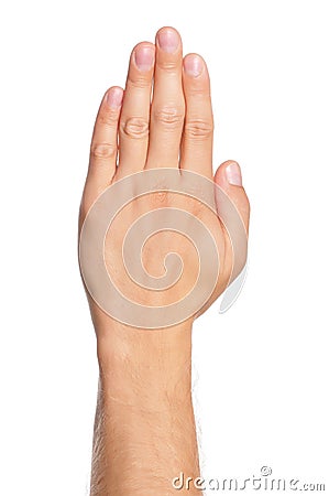 Man hand Stock Photo