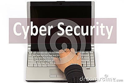 Cyber Security Concept Stock Photo