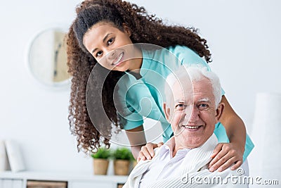 Man having private care Stock Photo