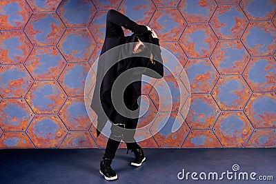 Man hip hop / r&b / break dancer Stock Photo