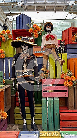 Decoration concept for halloween Editorial Stock Photo