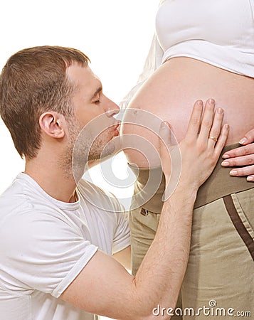 http://thumbs.dreamstime.com/x/man-kissing-woman-s-pregnant-belly-14392004.jpg