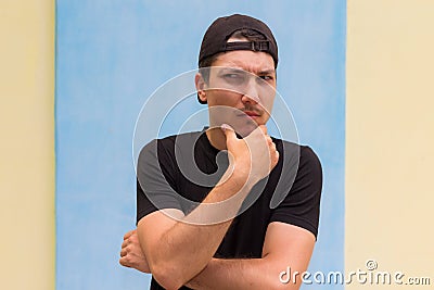People young man Stock Photo