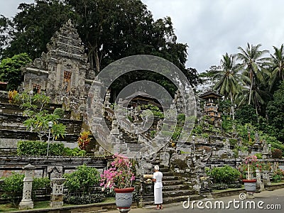 Entrance of Pura Kehen temple, a Hindu temple in Bali, Indonesia. Stock Photo