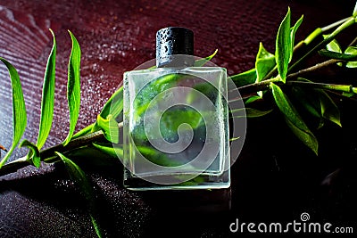 Man parfume Stock Photo