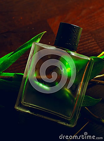 Man parfume Stock Photo