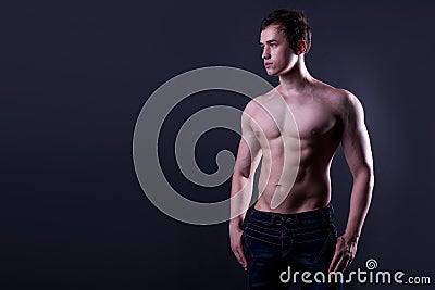 Mans body Stock Photo