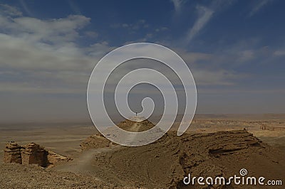 Saudi Arabian desert Stock Photo