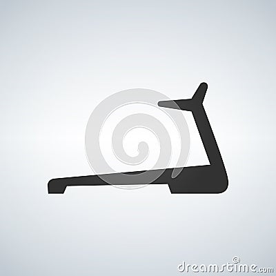 Treadmill Icon icon Cartoon Illustration