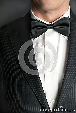 Man In Tux 2 Stock Photo