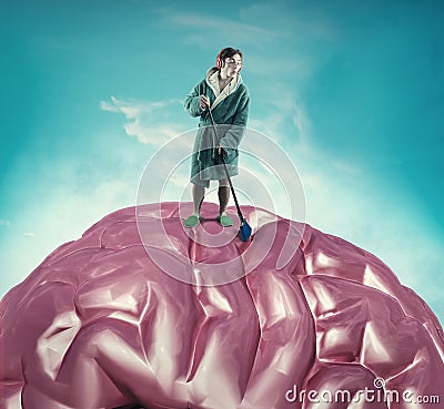 Mental health concept Stock Photo