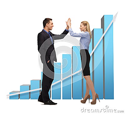 https://thumbs.dreamstime.com/x/man-woman-giving-high-five-38058299.jpg