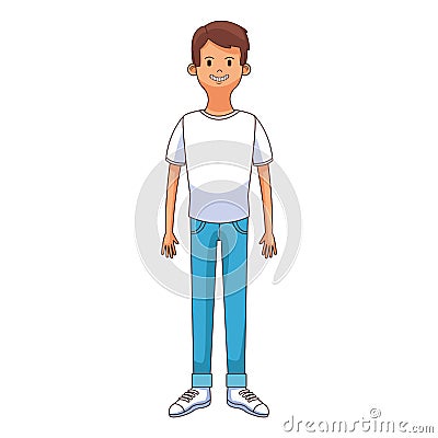 Man young avatar Vector Illustration