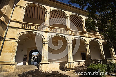 Manacor, Palma de Mallorca - Spain - September 15, 2022. The city`s Municipal Library has a general fund with direct access to th Stock Photo