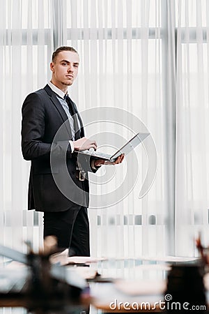 Manager company ceo profession job succesful man Stock Photo