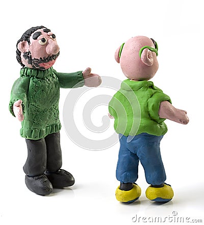 Manager and system administrator Stock Photo