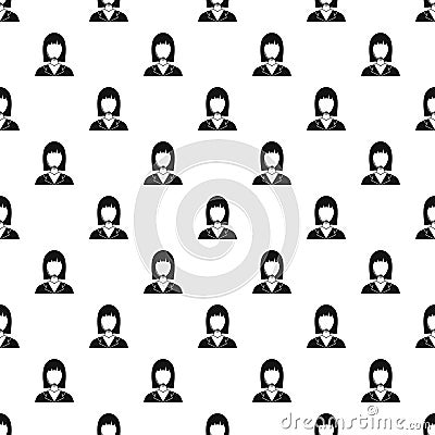 Manager taxi pattern, simple style Vector Illustration