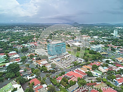 Managua city landscape Editorial Stock Photo