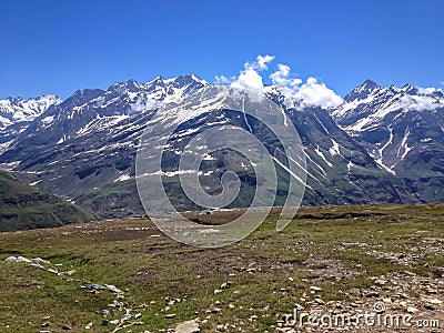 Manali - Leh, Ladakh highway road India Stock Photo